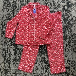 NWT Sleep Chic Pajama Set Size 3X in Winter Funderland